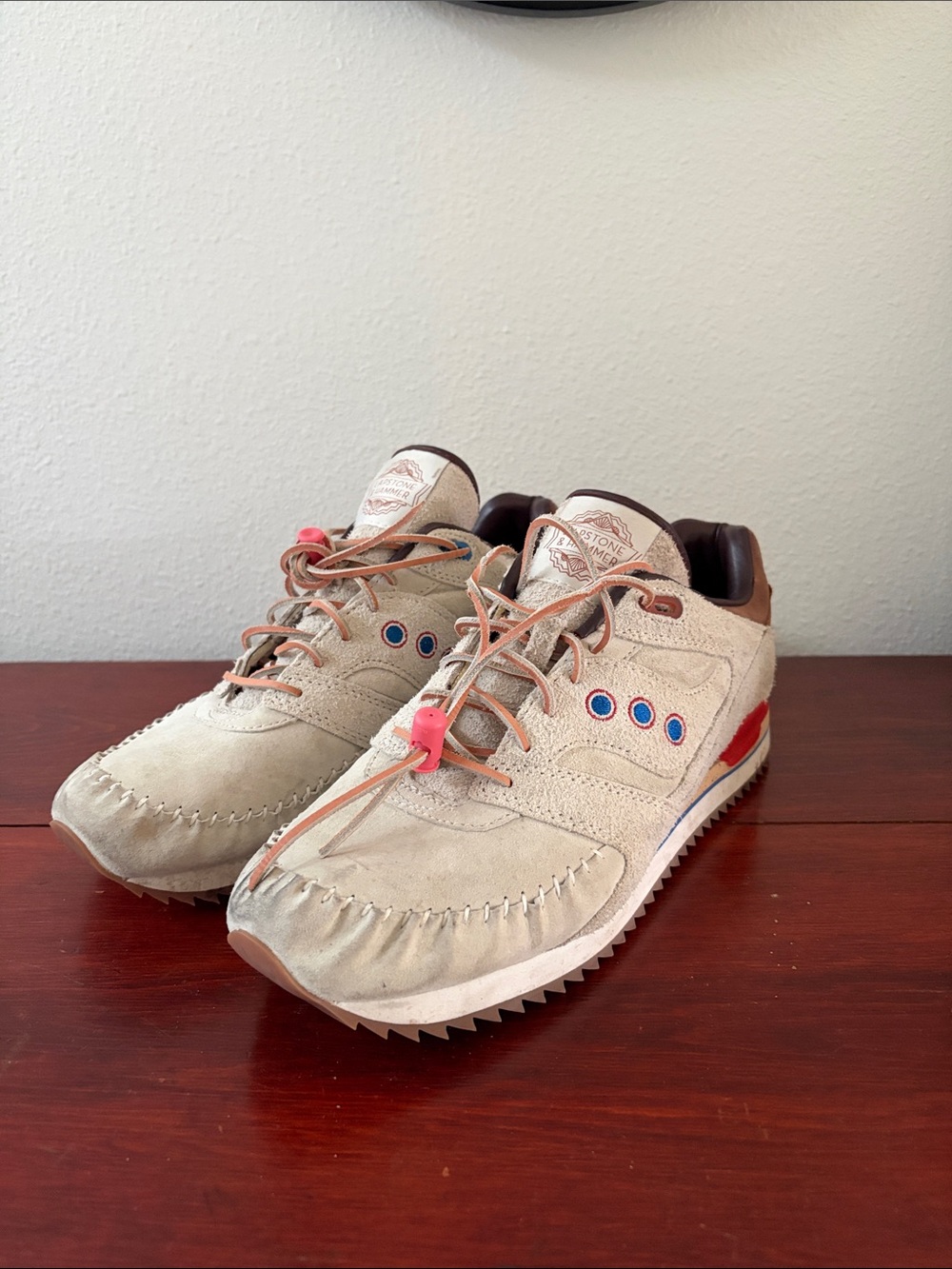 Saucony x Lapstone & Hammer Courageous Moc in ‘Two Rivers Bone’ size 12
